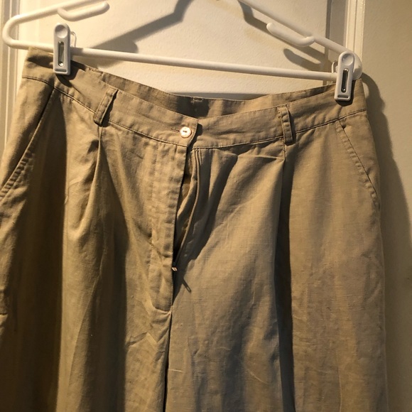 Beige Pants with a Cuff by NewPort  News Size 16 - Picture 2 of 6